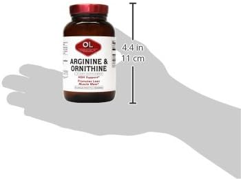 Olympian Labs Arginine, 500mg & Ornithine, 250mg