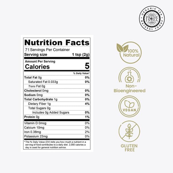 Pride of India - PACK of 6 - Black Cardamom Whole 5 oz (142 gm) – Cardamom Pods – Firm & Smoky Flavor – Freshly Dried – Ideal for Indian & Asian Cooking – Easy to Use – Medium Dual Sifter Bottle