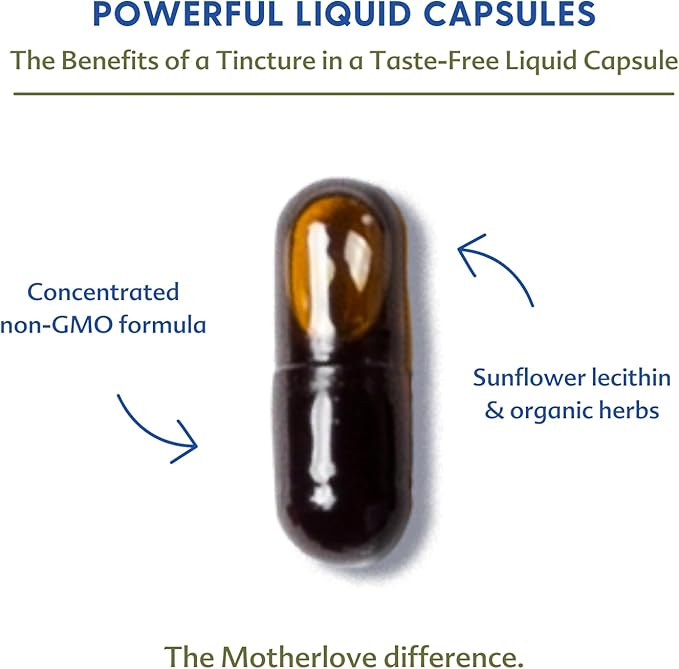 Motherlove Moringa (240 Capsule Value Size) Lactation Supplement to Support Breast Milk Supply—Non-GMO, Organic Herbs, Vegan, Kosher