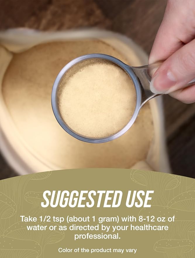 BulkSupplements.com Reishi Mushroom Extract Powder - Reishi Mushroom Powder, Supplement for Overall Well-Being - Gluten Free, 1g per Serving, 1kg (Pack of 5) (11 lbs)