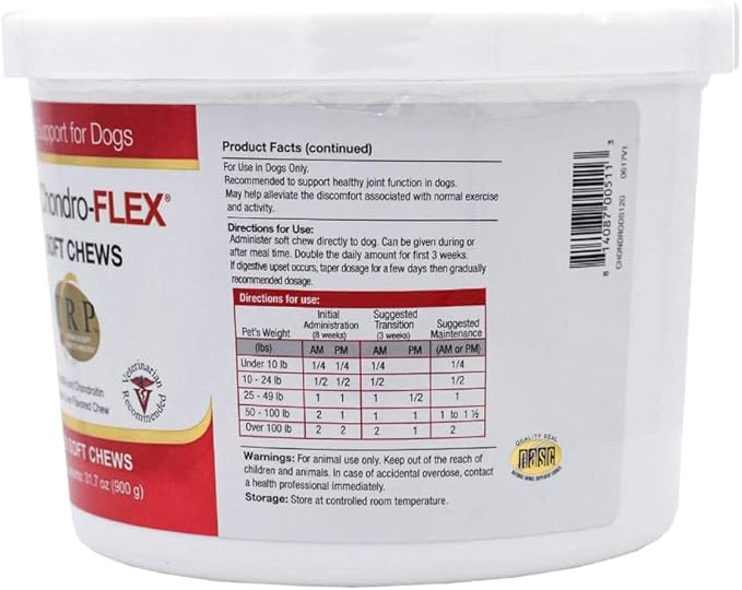 Chondro-Flex DS Joint Care Formula Soft Chews by Vitality Systems