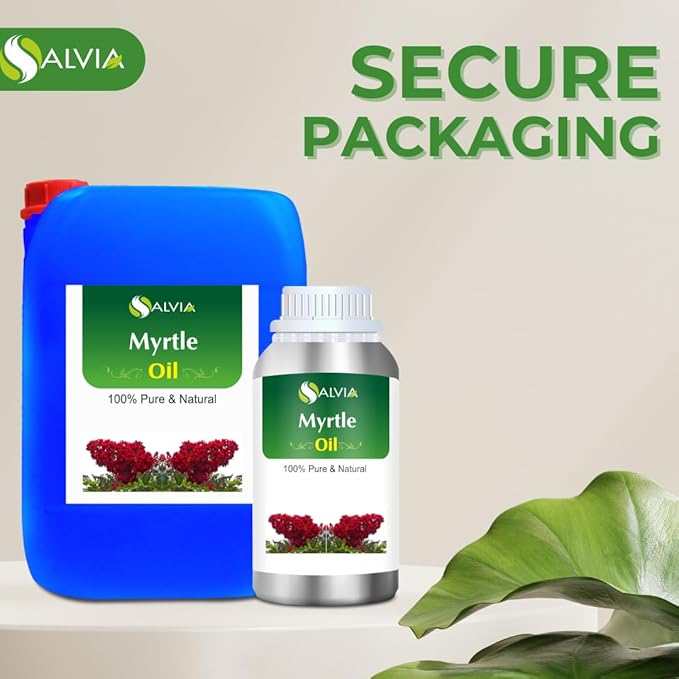 Salvia Bulk Myrtle Oil (Backhousia citriodora) Essential Oil 100% Pure & Natural Undiluted Unrefined Uncut Organic Standard Oil Therapeutic Grade Oil Aromatherapy Bulk Oil 1000ml/33.8fl oz
