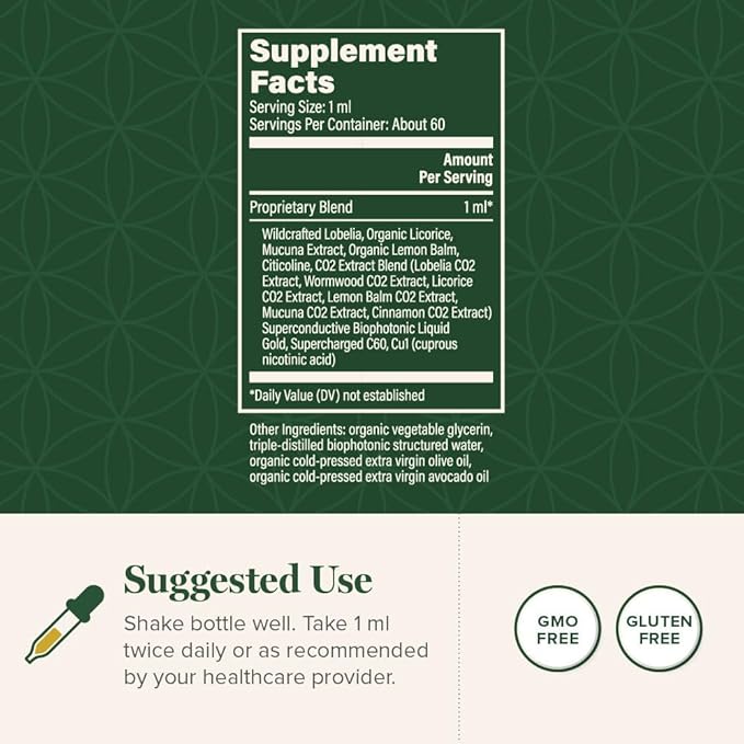 Global Healing Center - Foreign Protein Cleanse (Spike Protein Detox) - Support Formula with Wormwood - Helps Detox for Immune Support - 2 Fl Oz