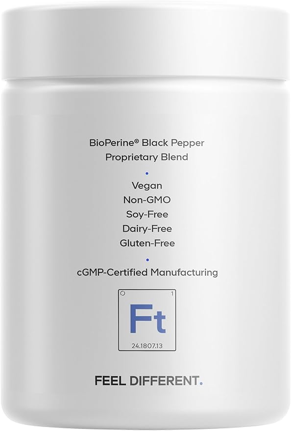 Codeage Forskolin, Pure Forskolin Coleus + Organic Turmeric Root Powder, 95% Curcuminoids + Bioperine Black Pepper - 20% Standardized Coleus Forskohlii Supplement - Non-GMO - 90 Capsules