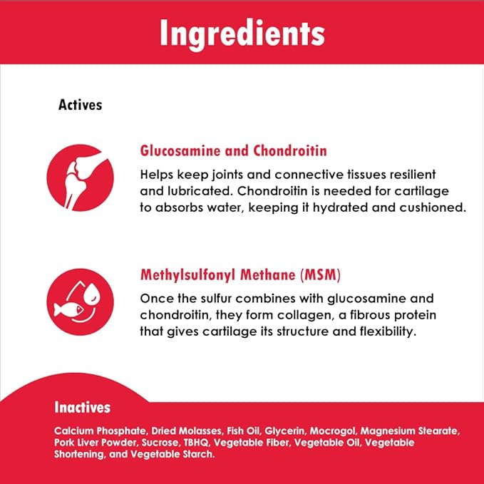 Chondro-Flex DS Joint Care Formula Soft Chews by Vitality Systems
