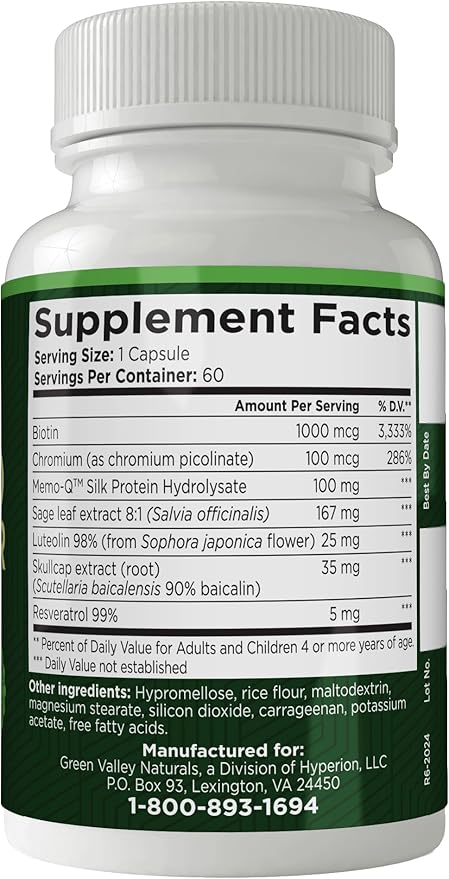 Advanced Brain Power - Supports Healthy, Normal Brain Function, Focus and Concentration, clinically formulated to Support Healthy Brain Clarity. (1 Bottle, 60, Count)