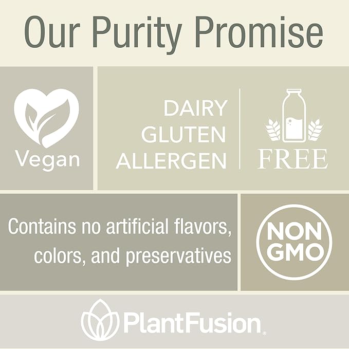 Plantfusion Mushroom Protein Powder - 3 in 1 Vegan Protein Powder, Mushroom Supplement, and Adaptogen Supplement - Support Mental Focus, Immunity, and Recovery - Vanilla 1lb