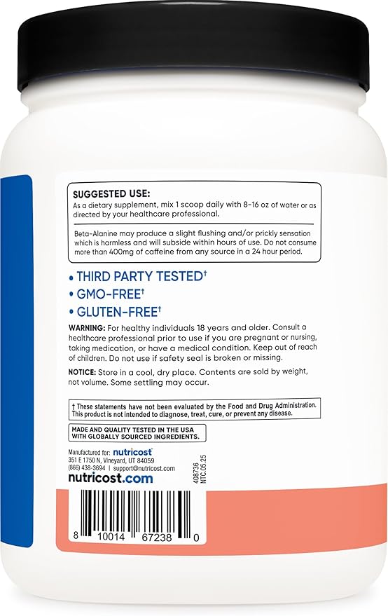 Nutricost Intra-Workout Powder, 30 Servings (Pink Lemonade) - Non-GMO, Gluten Free, Intraworkout Supplement
