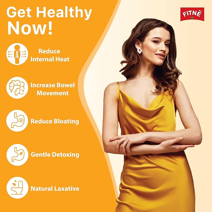 FITNE Chrysanthemum Herbal Tea Senna Infusion Smooth Mild Soothing Beverage Natural Gentle Detox Cleanse No Calories Caffeine Free, 15 Tea Bags