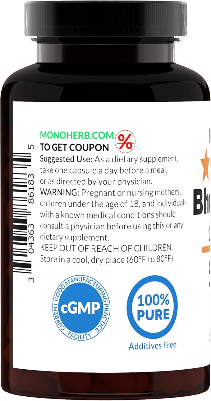 Bhumi Amla Extract 500 mg - 180 Capsules