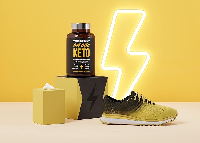 Vitamin Bounty Premium Raspberry Ketones Supplement - Keto Pills for Weight Loss - Promotes Ketosis & Metabolism Support - Keto Diet Aid - Energy Boost for Women & Men - 60 Capsules