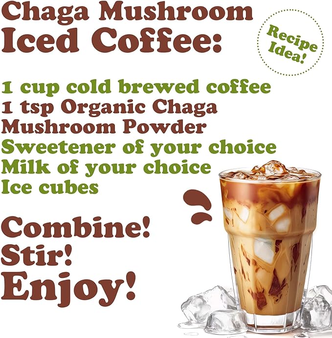 Food to Live Organic Chaga Mushroom Powder, 5 Pounds – All Natural Vegan Superfood for Immunity and Holistic Wellness. Rich in Antioxidants and Nutrient-Packed. Non-GMO. 100% Pure. Kosher