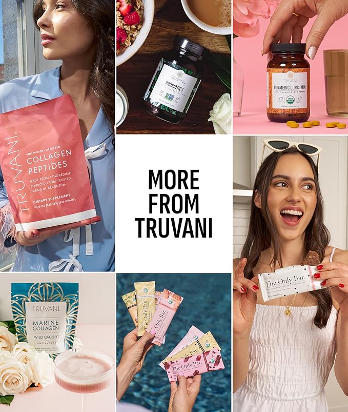 Truvani Vegan Pea Protein Powder | Vanilla | 20g Organic Plant Based Protein | 18 Servings | Keto | Gluten & Dairy Free | Low Carb | No Added Sugar