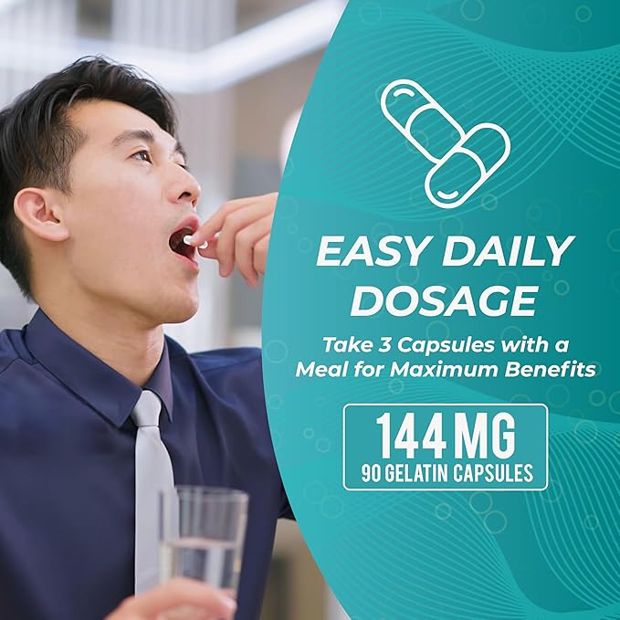 Pure Organic Magnesium L-Threonate 2,000 MG, Bioavailable + High-Absorption + Max Potency & Purity |90 Magnesium Threonate Capsules, 30-Day Supply| Brain Health, Better Sleep, & Cognitive Health