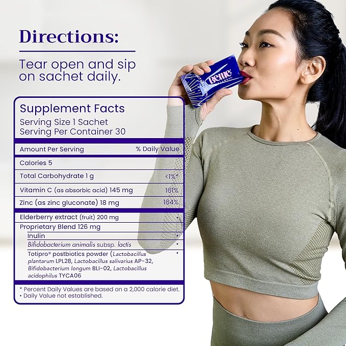 BeMe Liquid Probiotics for Digestive Health, 3-in-1 Post, Pre and Probiotics Supplement for Gut Health - 2X Faster Absorption with Inulin, B. lactis, Totipro to Provide Bloating Relief for Women