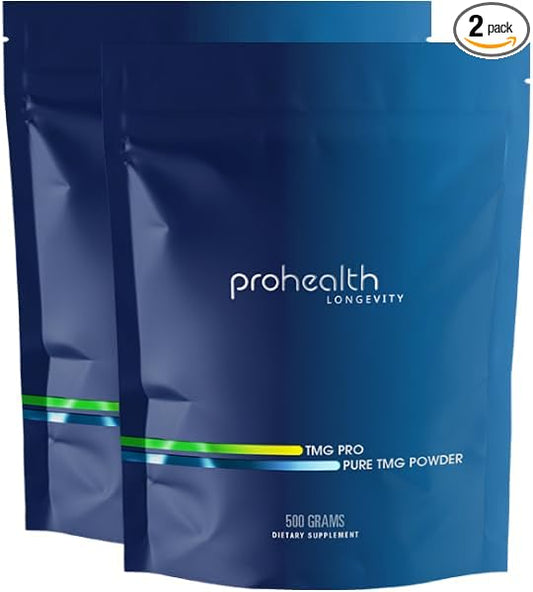 ProHealth Longevity TMG Pro 1 Kilo Bulk Powder (Trimethylglycine - Betaine Anhydrous) - Methylation Support