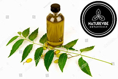 Naturevibe Botanicals Pumpkin Seed Oil 32oz and Neem Oil 32oz | Oil Combo