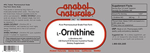 L-Ornithine 200 Grams Pure Powder