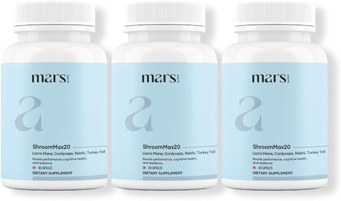 Mars ShroomMax20 in 1 Mushroom Extract Capsules (3)