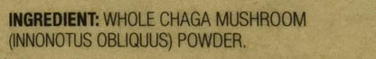 Sayan Siberian Pure Raw Coarse Chaga Powder 4 Oz / 113g – Premium Wild Forest Harvested Super Antioxidant Tea – Supports Immune System and Digestive Health – Focus, Energy, Clarity, Wellness - Non-GMO
