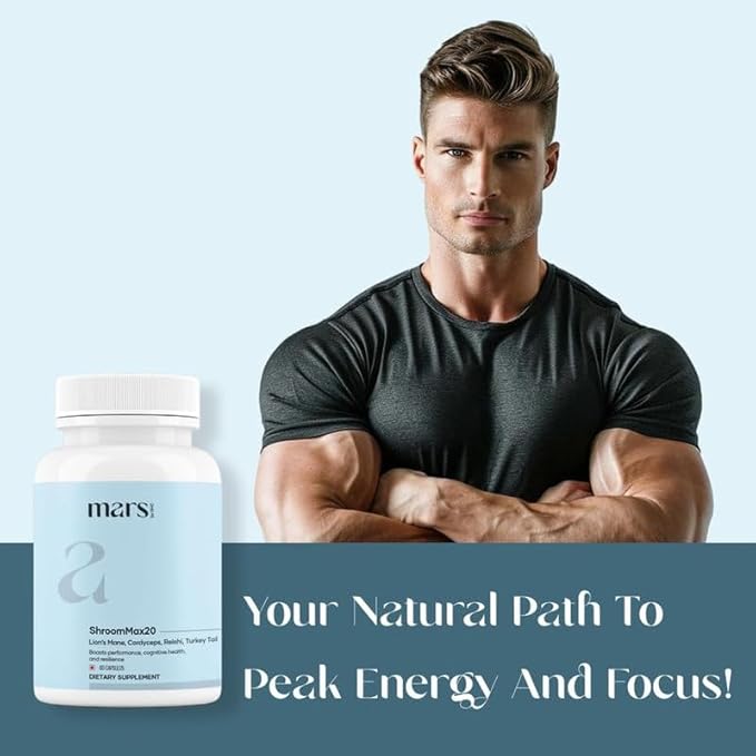 Mars ShroomMax20 in 1 Mushroom Extract Capsules (1)