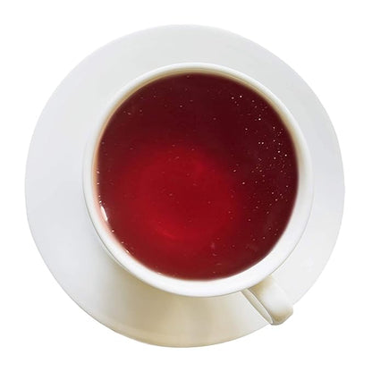 FunctionaliQi Flush Herbal Tea for Urinary Health - Marshmallow Root Milk Thistle Cornsilk and Goldenseal, Hibiscus Blend with Nettles, Cleansing Herbs and Cranberries (14 tea bags)