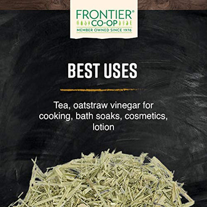 Frontier Co-op Cut & Sifted Oatstraw Green Tops 1lb