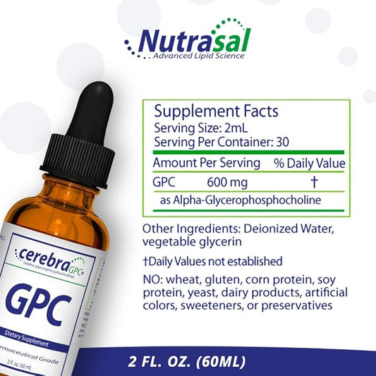 Cerebra GPC Liquid - 2 Fl. Oz. (60mL)