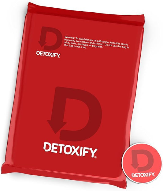Detoxify – Mega Clean Herbal Detox Cleanse Drink – Full body cleanse detox for women and men - Same day results - Plus sticker