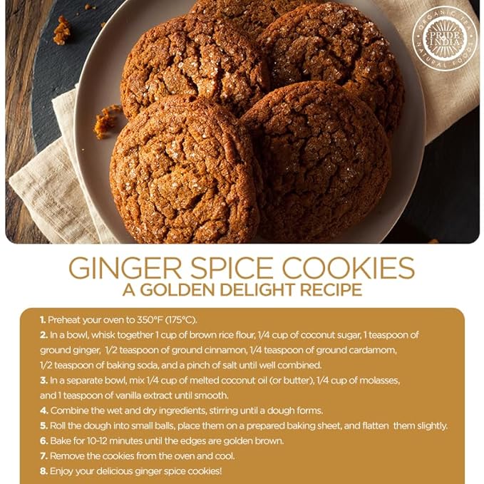 Pride of India | Ginger Fine Ground 6 oz (170 gm) Medium Dual Sifter Bottle | Finely Powdered for Easy Mixing | Perfect for Cookies, Chicken Stir-Fry, Soups, Marinades, Muffins| Fresh Root Powder | Vegan, Gluten-Free, Non-Bioengineered