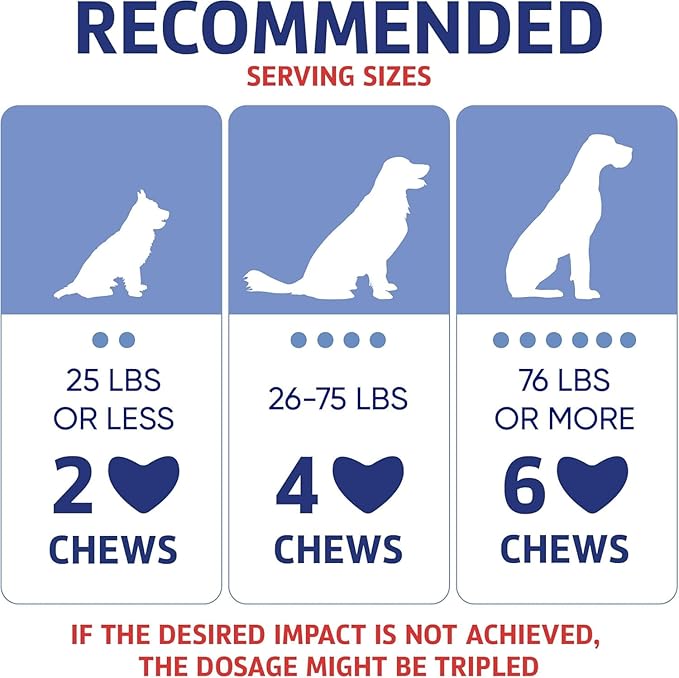 Joint Supplement for Dogs - Dog Joint Supplement with Glucosamine, Chondroitin, MSM - Supports Hip and Joint Heath, Better Mobility, Skin and Coat - for All Breeds and Ages - 120 Dog Chews, Beef