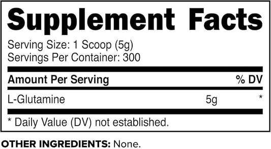 Primaforce L-Glutamine Powder 1500 Gram (1.5 KG) Dietary Supplement