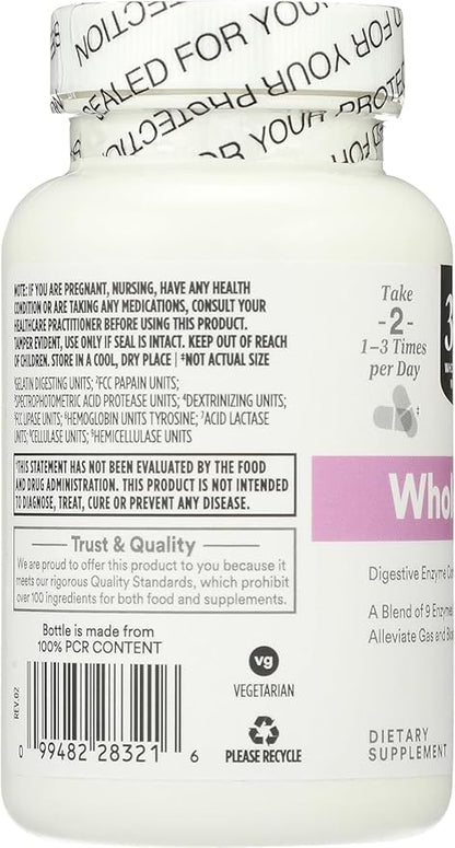 Whole Foods Market, Wholezyme, 180 Count (Pack of 2)