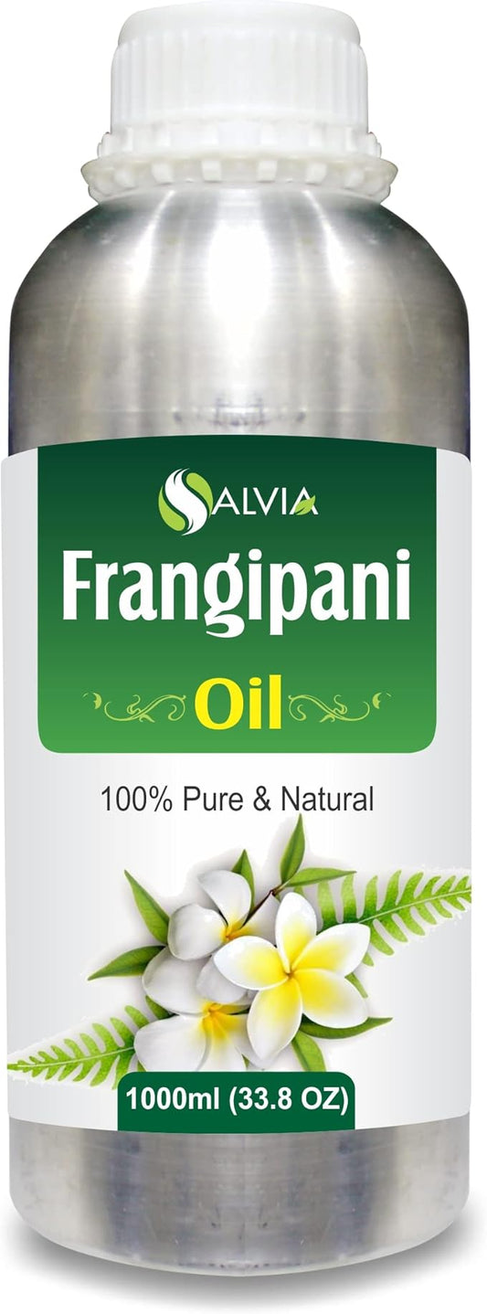 Salvia Frangipani Oil (Plumeria) Oil |100% Pure & Natural Undiluted Essential Oil ((33.80 Fl Oz (Pack of 1))