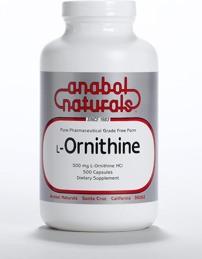 L-Ornithine 500 Capsules 500mg Free Form