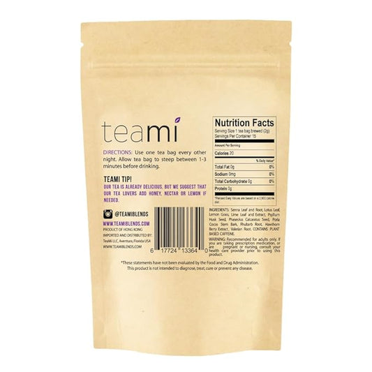 Teami® Colon Detox Tea | All Natural Cleanse tea for Men & Women | 30 Day Supply, 15 Tea Bags (Lemon)