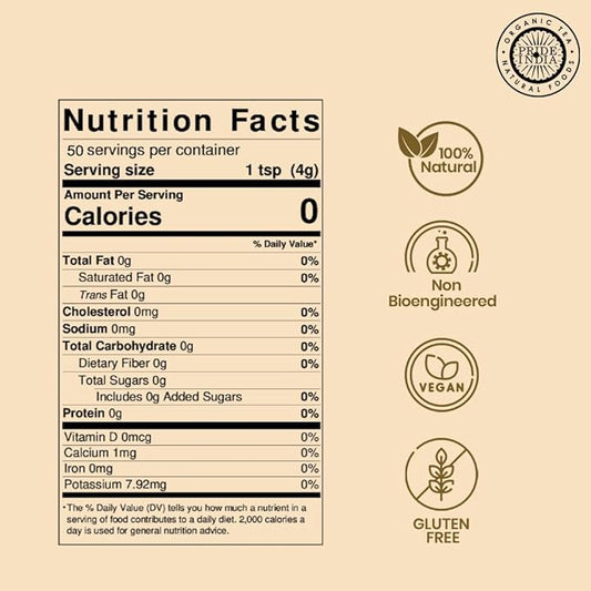 Pride of India – Amla Powder – Gourmet Spice – Tangy & Savory – Pure Indian Gooseberry Ground – Antioxidant Rich – GMO/Gluten Free – Easy to Use – 7 oz. Medium Dual Sifter Jar