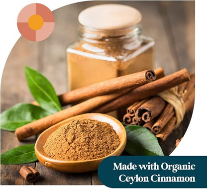 Pattern Wellness Berberine Supplement with Organic Ceylon Cinnamon – Antioxidant & Metabolic Support – Whole Body Wellness – Non-GMO – 180 Vegan Capsules