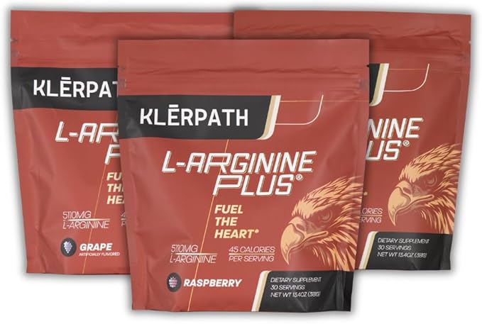 L-Arginine Plus - Multi Flavor 3-Pack - Premium L-arginine Formula with Three Flavors