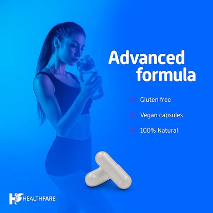 D-Aspartic Acid Capsules 3000mg | 200 Vegan Capsules | Premium Amino Acid Supplement | Naturally Sourced | Non-GMO & Gluten-Free | Made in The USA