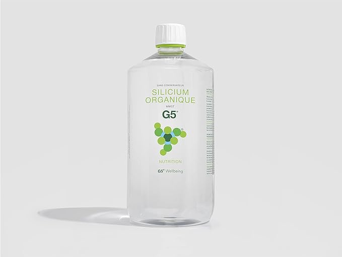G5 Organic Silicon Liquid Novel Food Supplement 4 X 1L