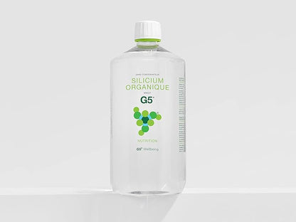 G5 Organic Silicon Liquid Novel Food Supplement 4 X 1L