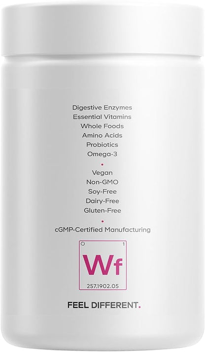 Codeage Women’s Daily Multivitamin, 25+ Vitamins & Minerals, Fermented, Organic Whole Foods, Probiotics Supplement - Vitamin A, B, C, D, E & K, Omega 3, Zinc – Vegan - 2 Pack