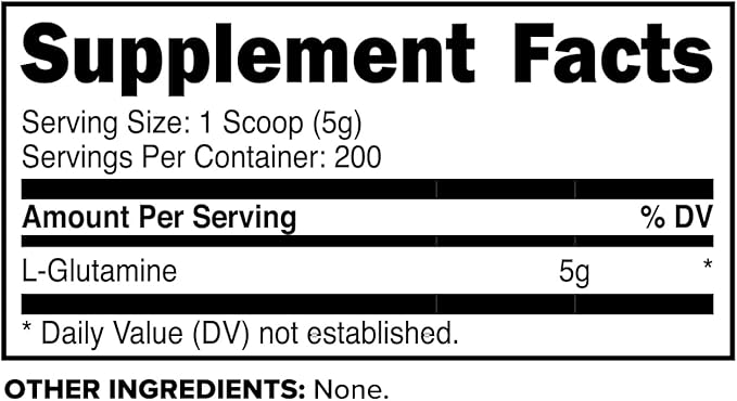 Primaforce L-Glutamine Powder 1000 Gram (1 KG) Dietary Supplement