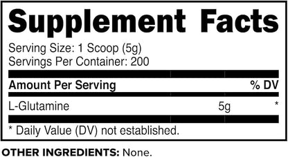 Primaforce L-Glutamine Powder 1000 Gram (1 KG) Dietary Supplement