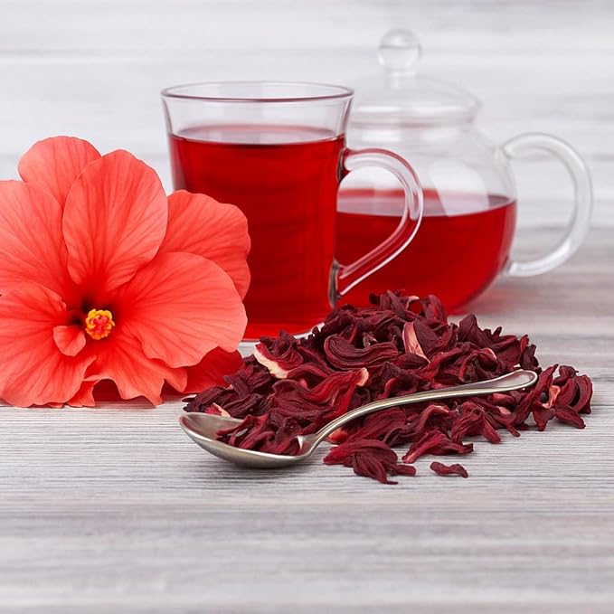 Tozzy Organic Hibiscus Tea - 30 Count | Pyramid Tea Bags (Plant-Based & Eco-conscious) | Pure Ingredients