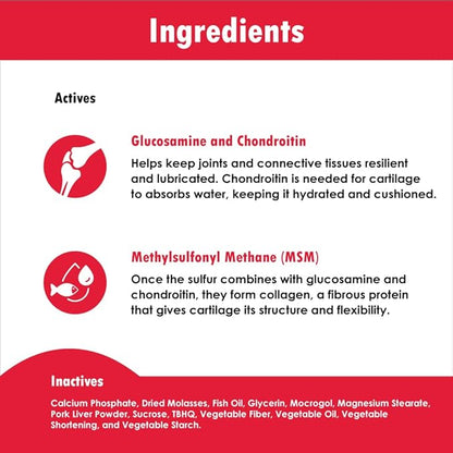 Chondro-Flex DS Joint Care Formula Soft Chews by Vitality Systems