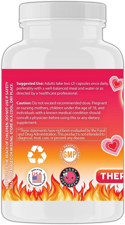 Better Booty BBL Burn Thermogenic Complex Capsules, Tone & Sculpt Belly, Bum + Legs w. Garcinia Cambogia, Guarana, Green Tea Ext, ALA, & Cayenne Pepper Supplement (120ct, 60 Servings)