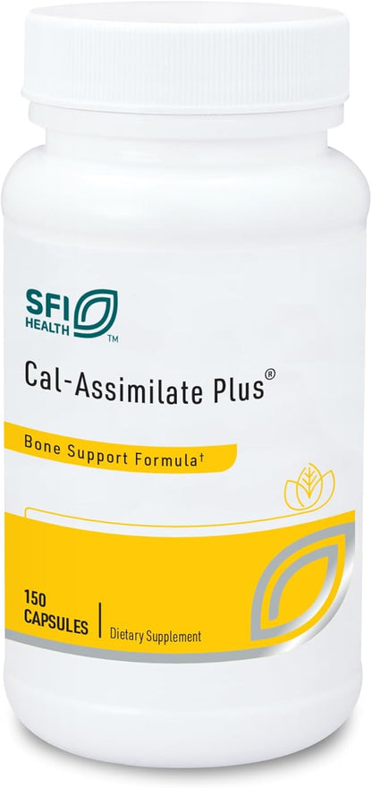 Klaire Labs Cal-Assimilate Plus - Triple Calcium Bone Support Complex with Vitamin D3, Key Minerals & Chondroitin Sulfate, Hypoallergenic & BSE-Free (150 Capsules)