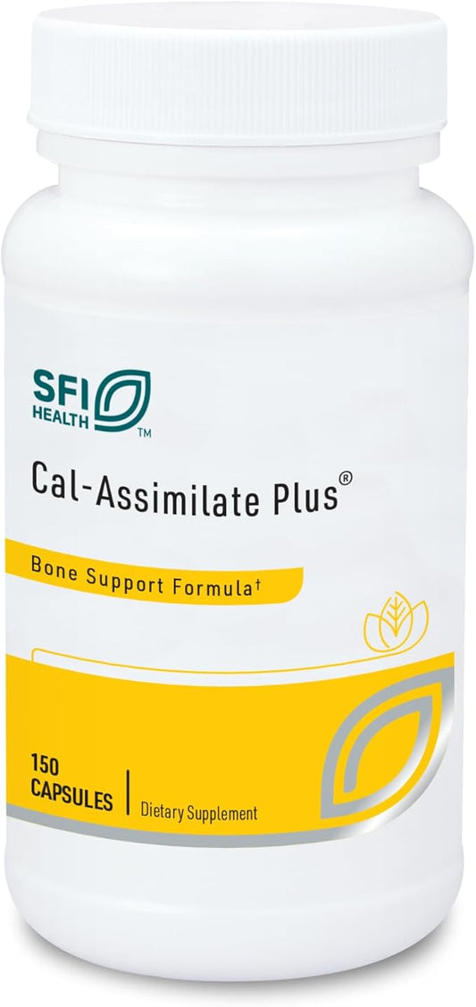 Klaire Labs Cal-Assimilate Plus - Triple Calcium Bone Support Complex with Vitamin D3, Key Minerals & Chondroitin Sulfate, Hypoallergenic & BSE-Free (150 Capsules)